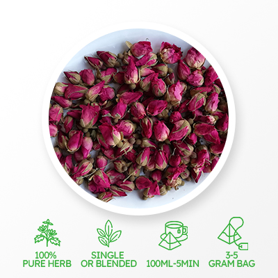 Rose Flower Herbal Cosmetic Tea